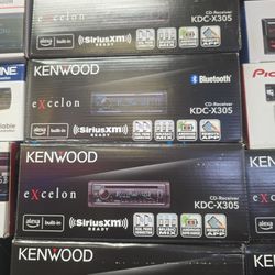 KENWOOD EXCELON kCD -x305 Stereo Receiver Bluetooth Usb AM Fm