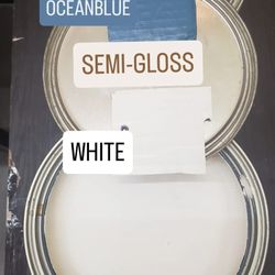 1 Gallon Exterior Paint  Semigloss 