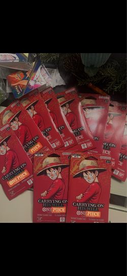 One piece op-13 (10) sleeved boosters