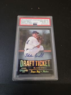 2011 Playoff Contenders - Draft Tickets Blake Snell #DT26 Signatures (AU, RC)