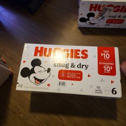 Huggies Snug And Dry Size 6