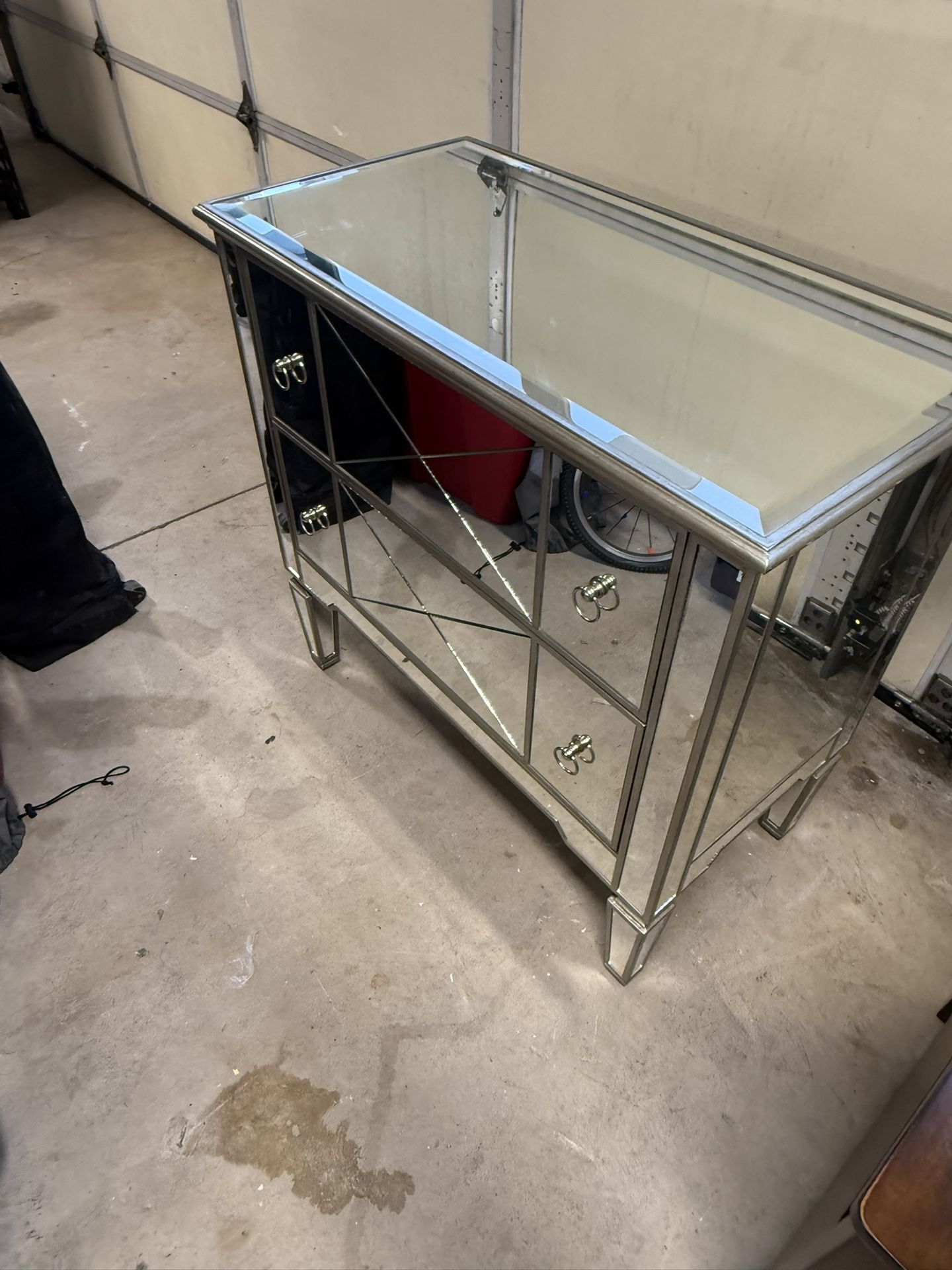 Mirrored Chest 2 Drawers