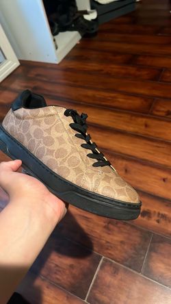 Brown coach shoes