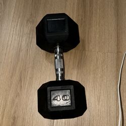 Single 40lbs Dumbbell