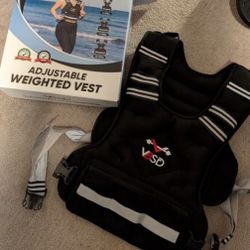 Brand New Adjustable Weighted Vest 11lbs-20lbs