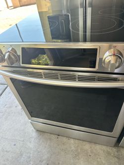 Samsung slide Glas stove Good condition