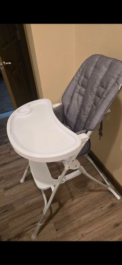 Baby High Chair with Tray and Cushion