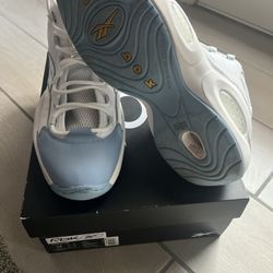 Reebok Question Mid Basketball Shoe Men Size 14 Allen Iverson New GW8854