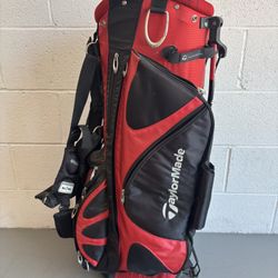 TaylorMade Golf Stand Carry Bag 7-Way Dual Strap