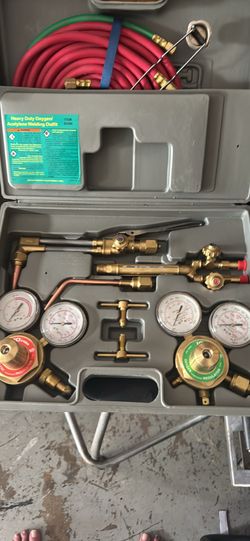 Heavy duty oxygen Acetylene Welding g outfit