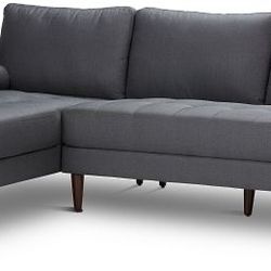 Gray sectional (Barely Used)