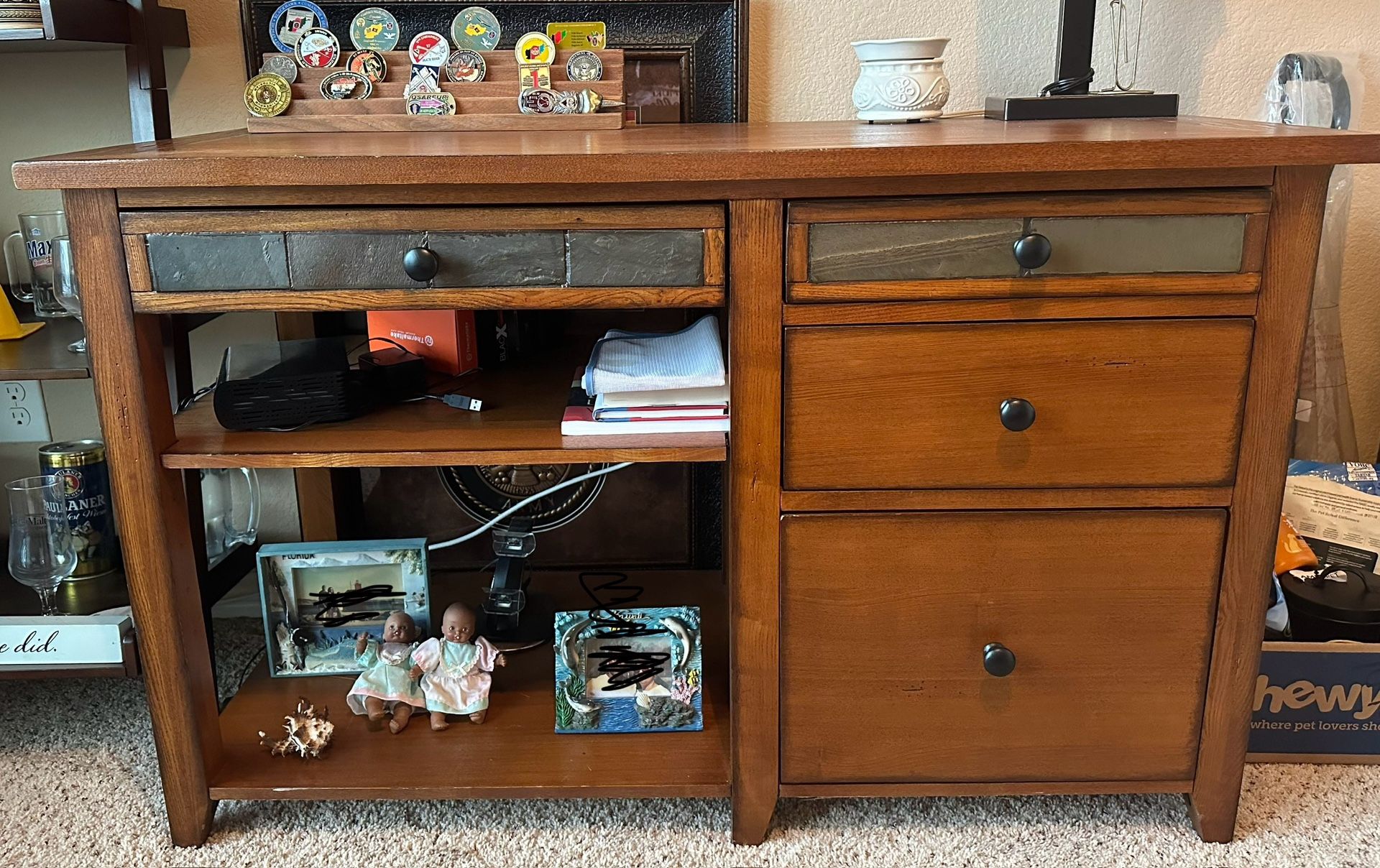 Solid Cherry Wood office desk