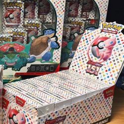 Pokémon 151 Packs 