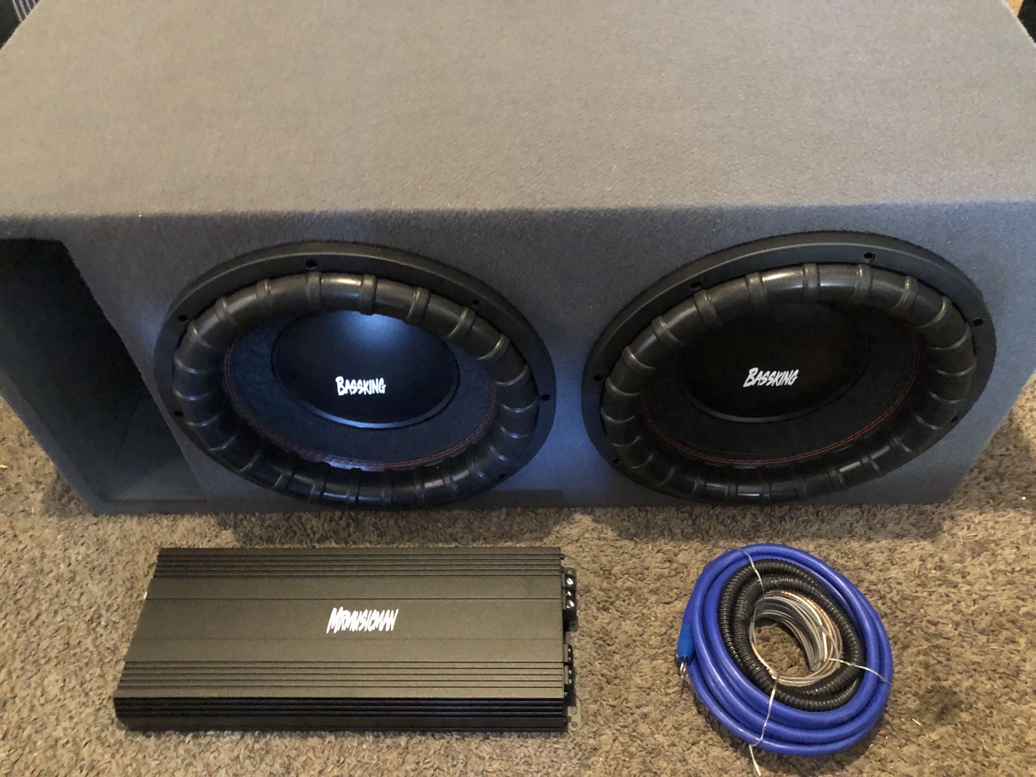 Mrmusicman Audio Bass King Package-$499