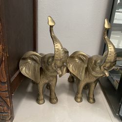 Solid Brass Elephant From India 