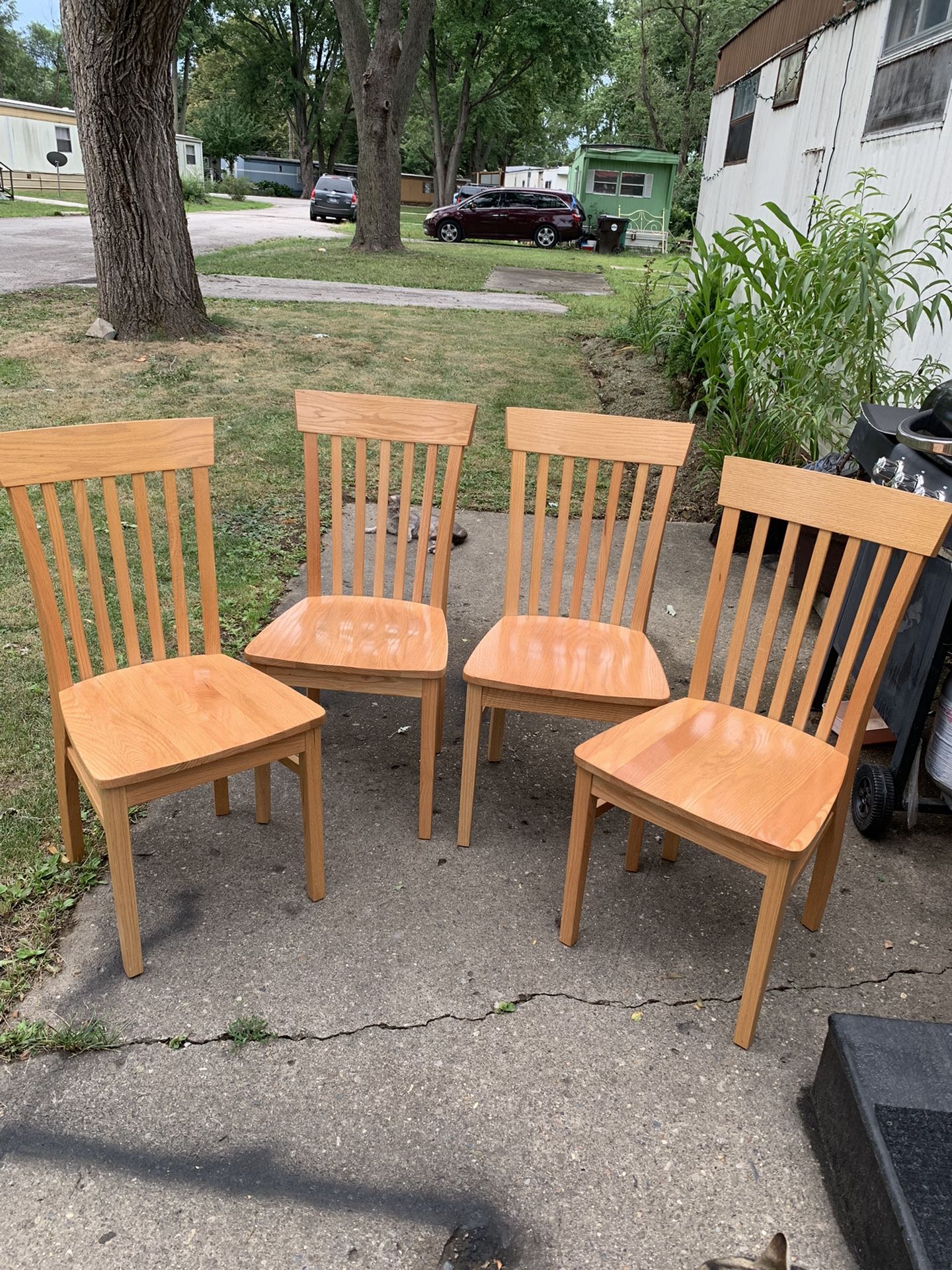 Four Regular Chairs