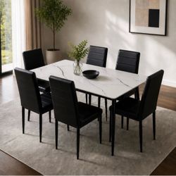 NEW DINING ROOM SET WITH FREE DELIVERY PAY ON DELIVERY