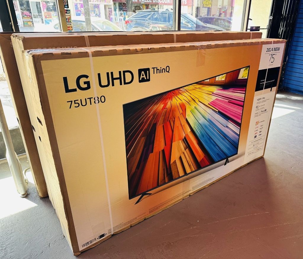 75” LG UT80 4K UHD Smart Tv