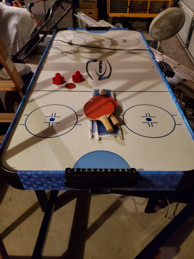 Air Hockey & Ping Pong Table