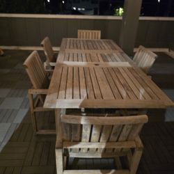 Outside table and chairs furniture