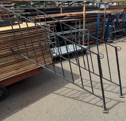 10pc Steel Porch & Stair Railing System