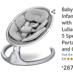 Baby Bond Bluetooth Baby Swing (For Infants) 