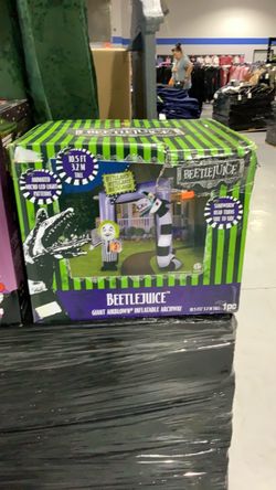 Beetlejuice Giant Airblown Inflatable Archway 10.5 Ft $130