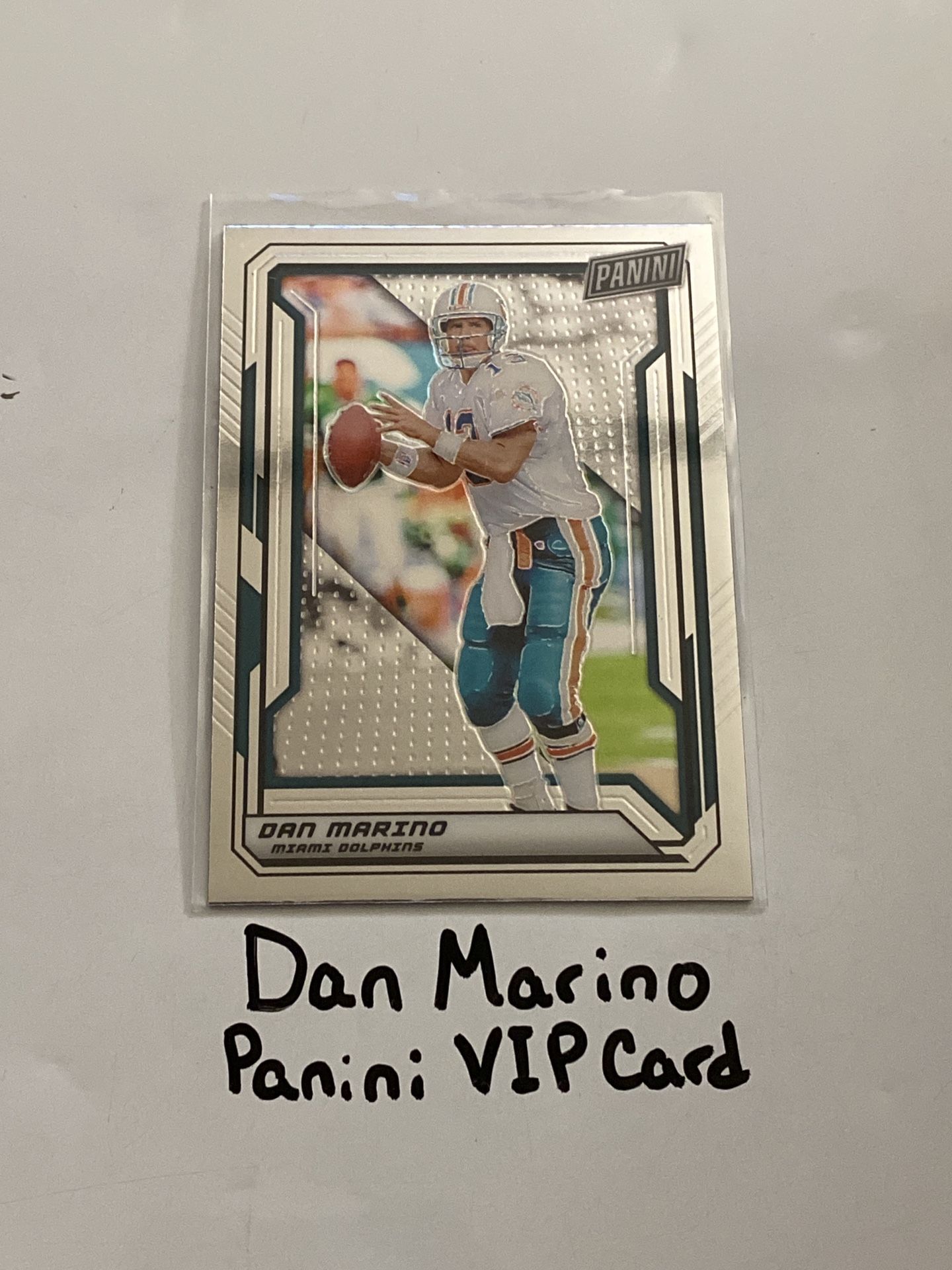 Dan Marino Miami Dolphins Hall of Fame QB The National VIP Gold Pack Card. 