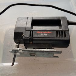 Black And Decker Corded Jigsaw. 