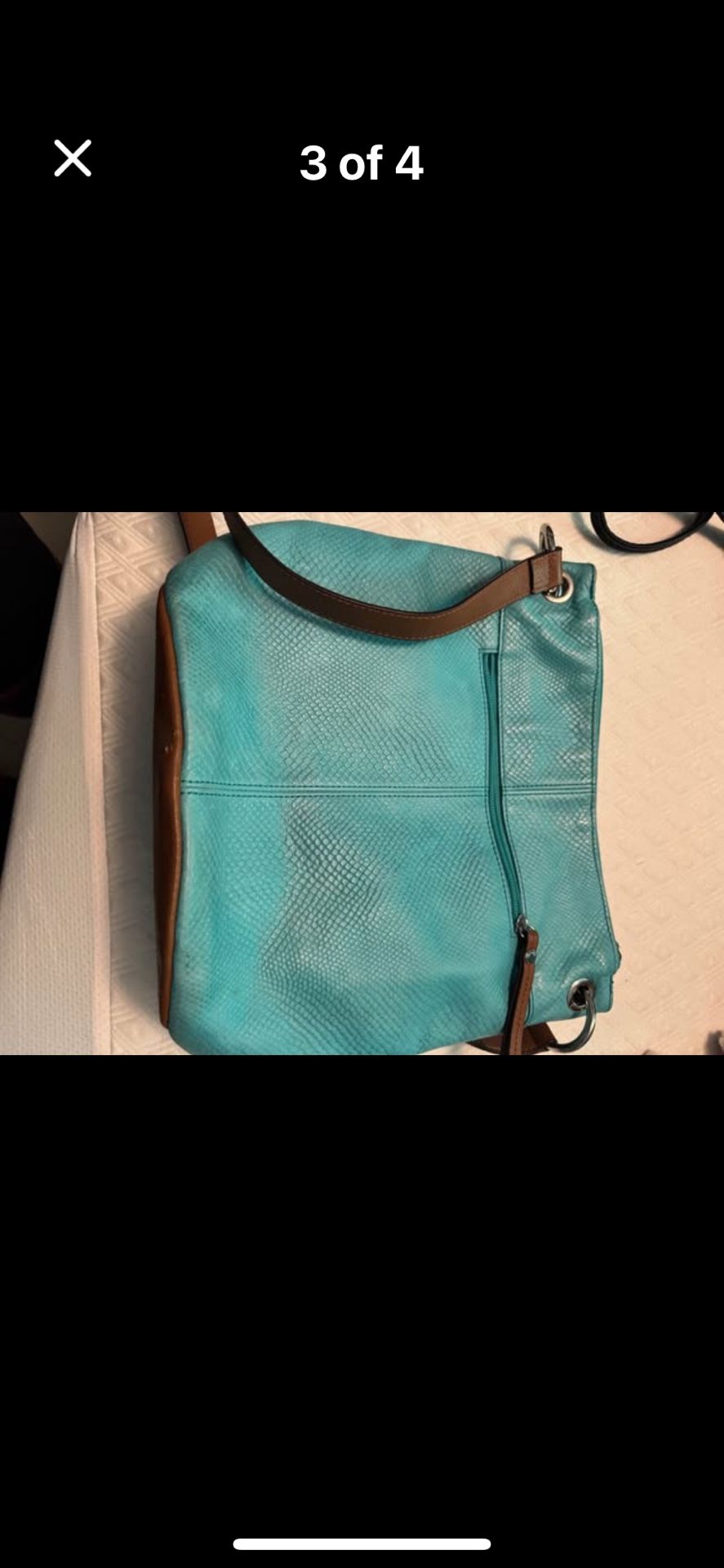 Turquoise Cross Body Purse