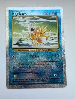Magikarp 52/110 Legendary Collection 2002 Reverse Holo Vintage Pokémon Card LP