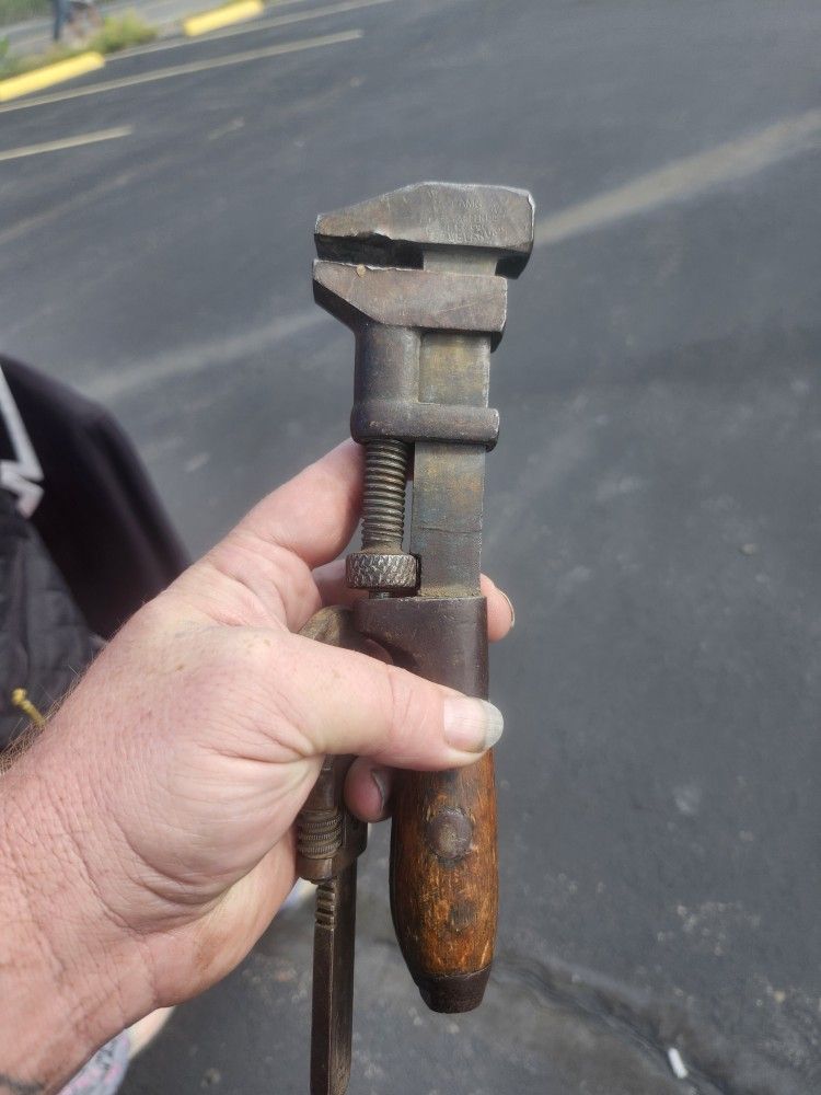 Vintage Cleveland Adjustable Wrench