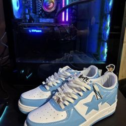Light Blue Bapesta 