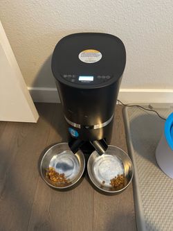 Automatic cat feeder up to two cats