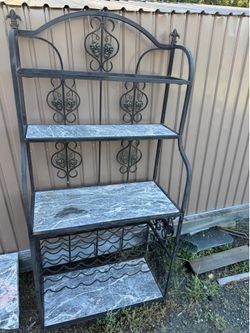 Bakers wine rack