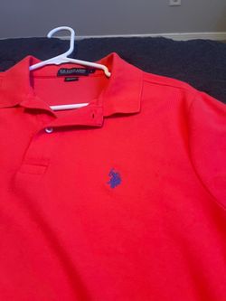 U.S. Polo Assn. Red Polo Shirt Size L