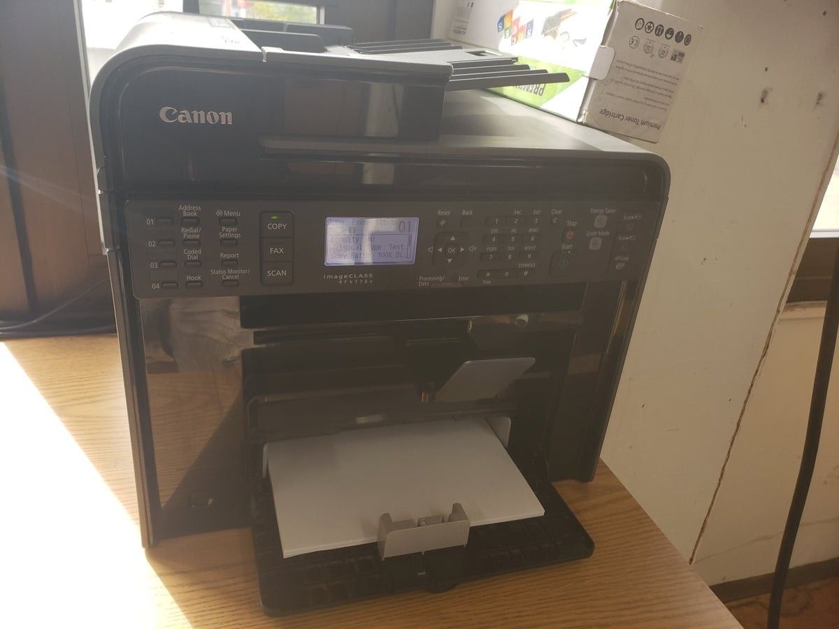CANON IMAGECLASS ALL IN ONE PRINTER AND SCANNER (T1002)