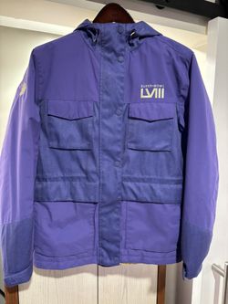 Superbowl LVIII Womens "Staff Only" Purple Jacket