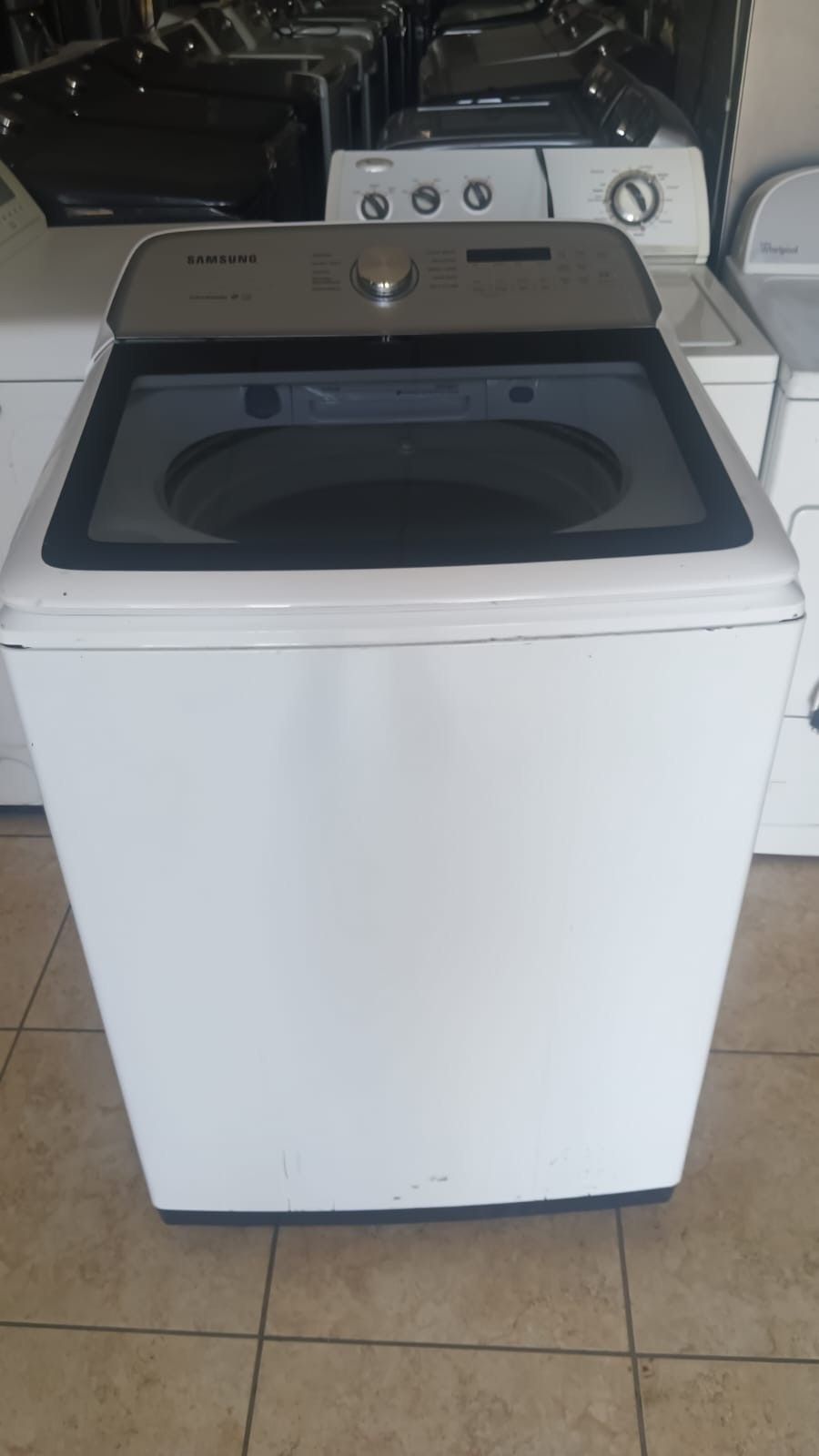 Samsung Washer Big Capacity 5.5 Cu Ft Everything Good