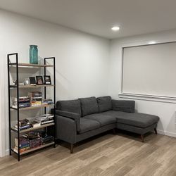 Grey 3 Seat Sofa 