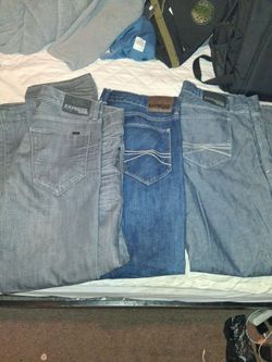 Express Jeans Slim Straight 34 X 32