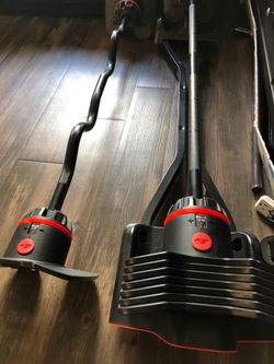 Bowflex barbell