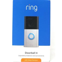 Ring Doorbell 4. 