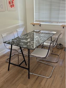 IKEA Glass Dining Table