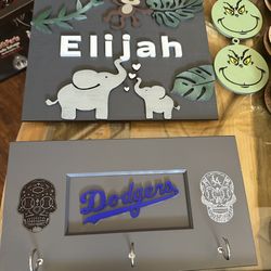 Custom Laser Engraved Coat Racks, Key Hangers And More 