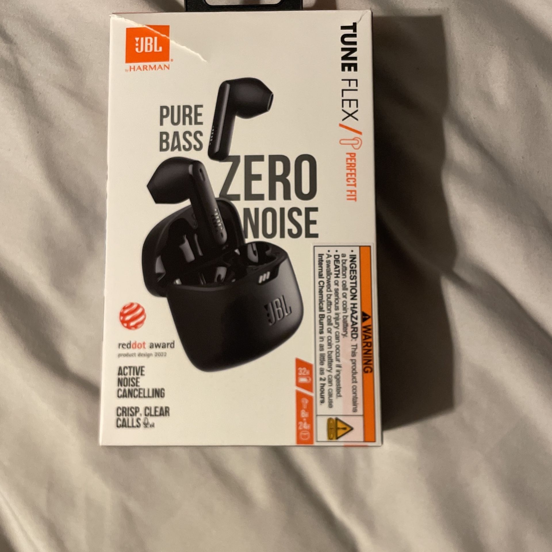 JBL Tune Flex - True Wireless Noise Cancelling Earbuds 