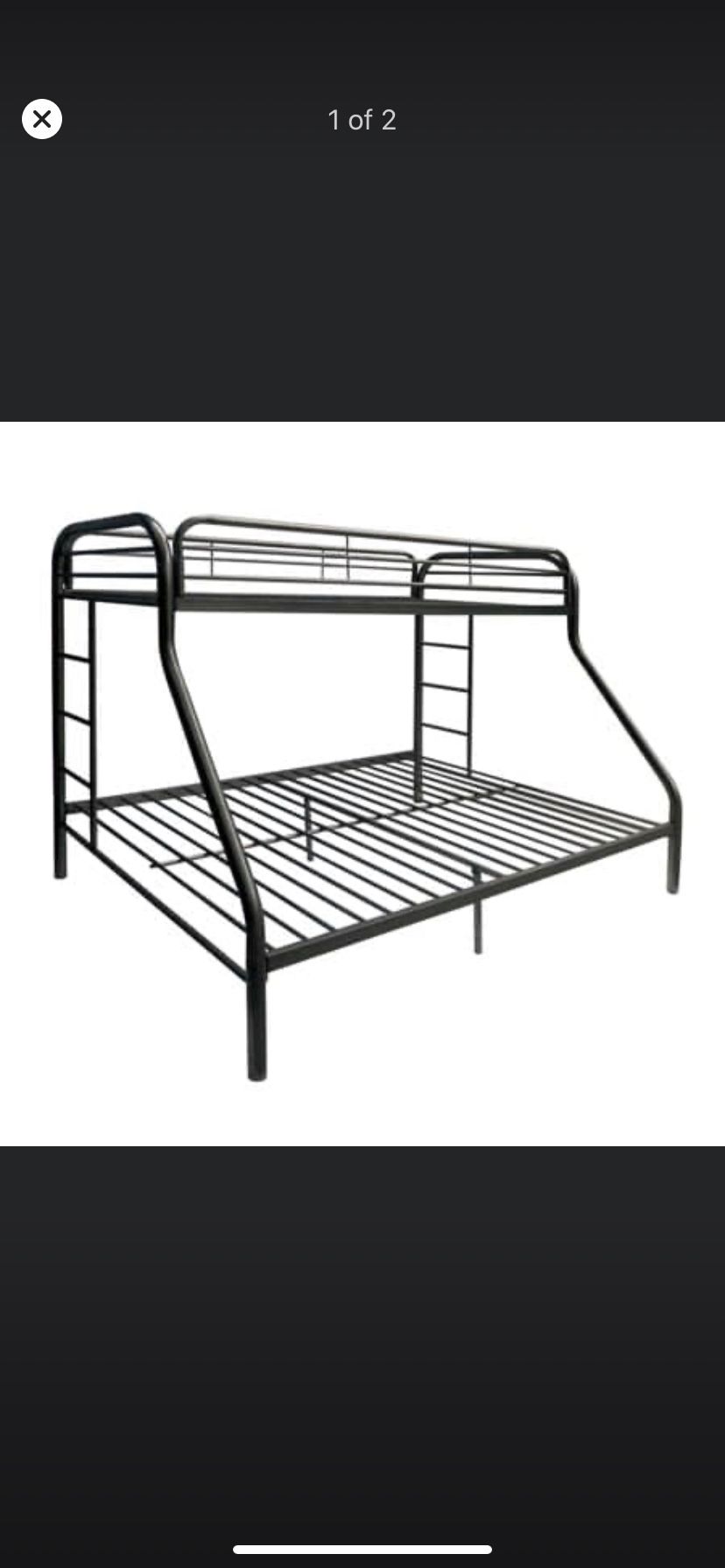 Twin, bunk bed.