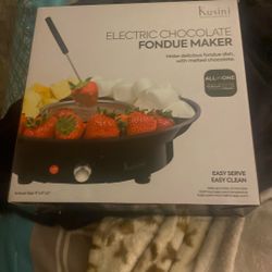 Musi I Electric Chocolate Fondue Maker 