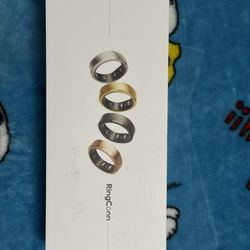 RingConn Gen 2 Smart Ring – New & Sealed – Health Sleep HR SpO2 Monitor Size 8 Color Black 