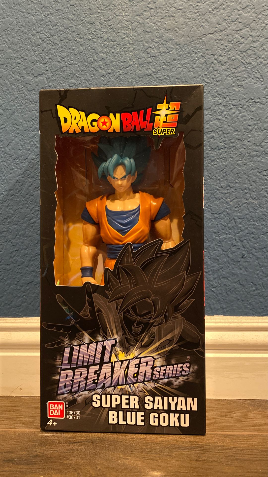 Super Saiyan blue Goku action figure